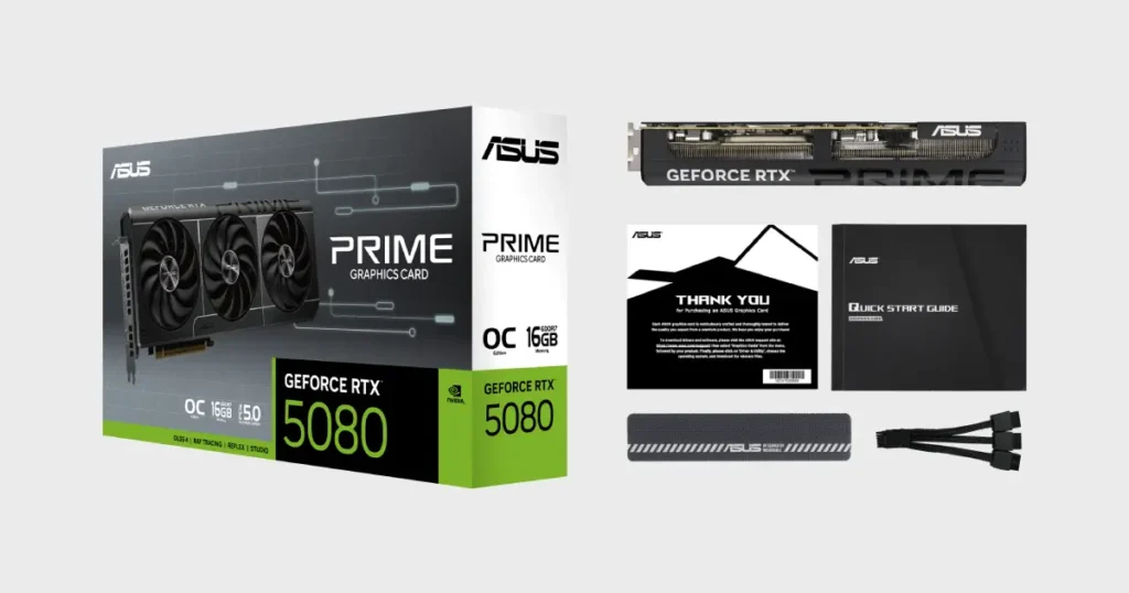 FAQs about the ASUS PRIME GeForce RTX 5080 16GB GDDR7 OC Edition