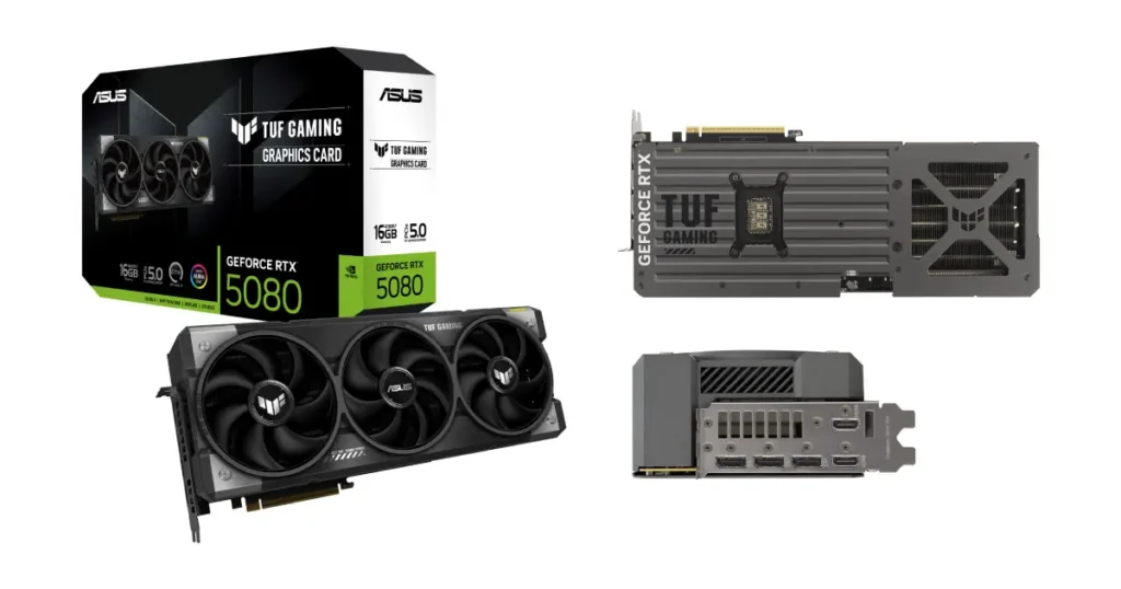 FAQ's about the ASUS TUF Gaming GeForce RTX 5080 16GB GDDR7