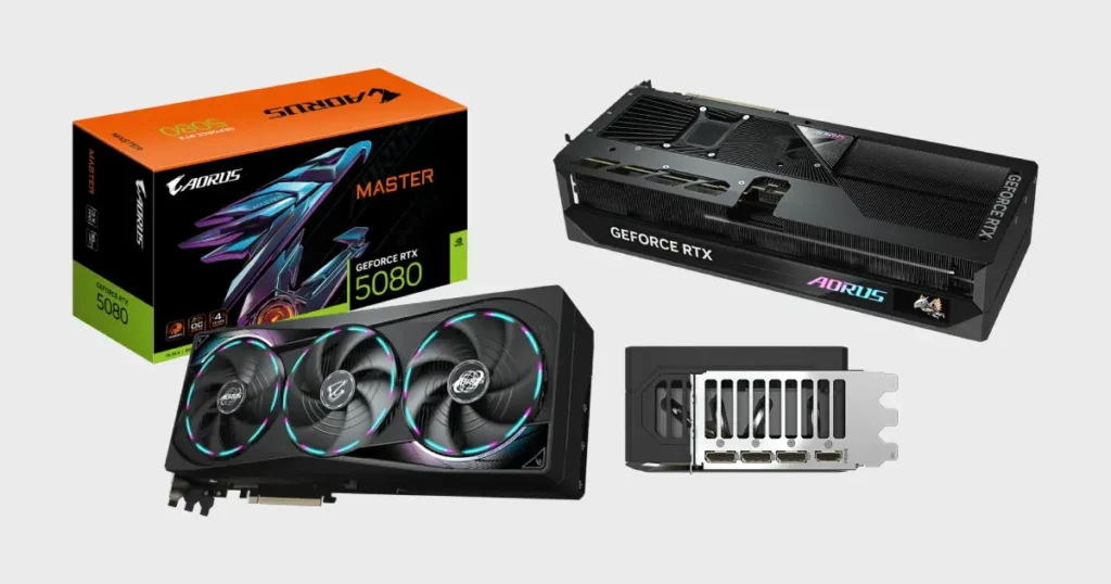 FAQs about the GIGABYTE AORUS GeForce RTX 5080 MASTER 16G