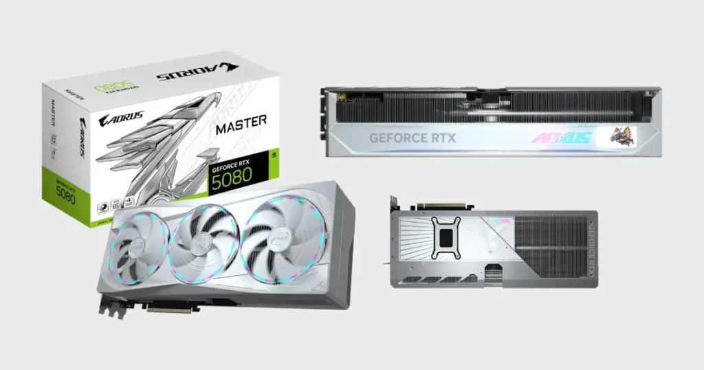 FAQ's about the Gigabyte AORUS GeForce RTX 5080 MASTER ICE 16G