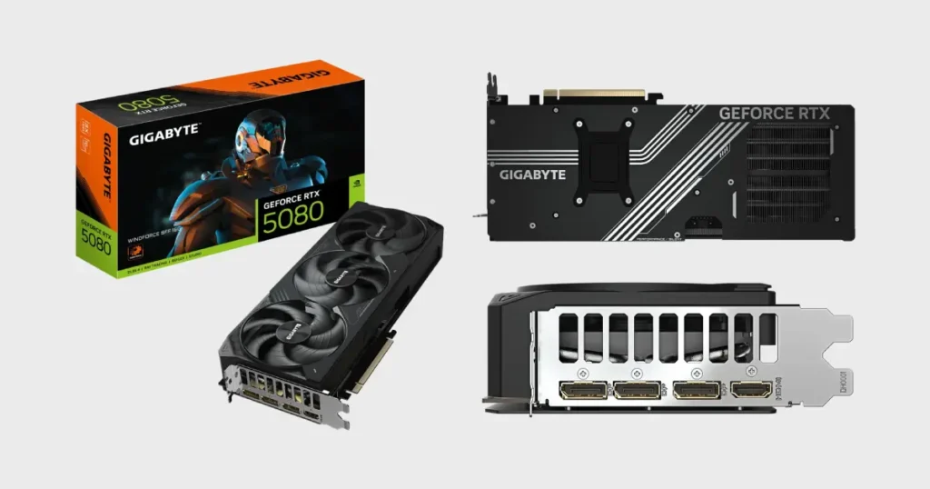 FAQs about the GIGABYTE GeForce RTX 5080 WINDFORCE SFF 16G 