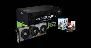 MSI GeForce RTX 5070 12G Vanguard SOC Launch Edition