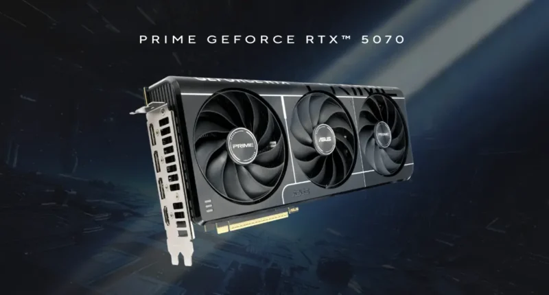 ASUS PRIME GeForce RTX 5070 12GB GDDR7 OC Edition