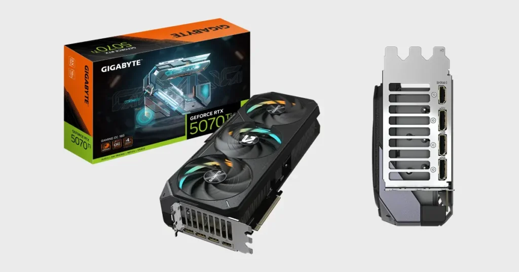 FAQ's about the GIGABYTE GeForce RTX 5070 Ti GAMING OC 16G