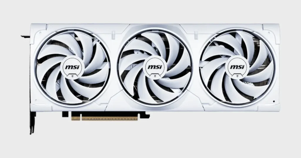 MSI GeForce RTX 5080 16GB GDDR7 Ventus 3X White Specifications